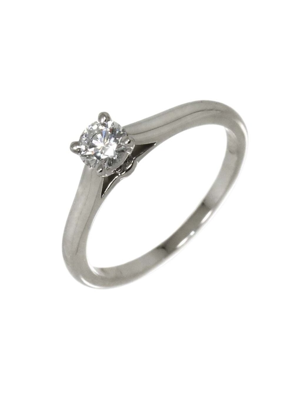 Cartier Solitaire Diamond D 48 Ring Platinum